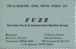 FUZZ Buisness Card